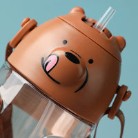 Gourde ours en plastique Grizzly WE BARE BEARS