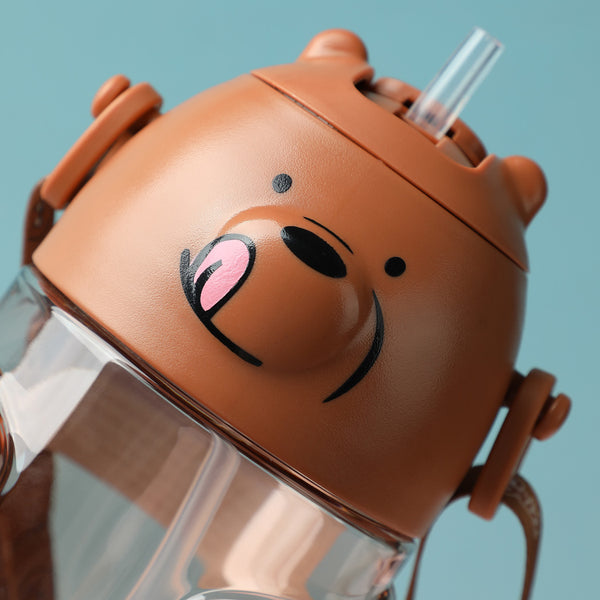 Gourde ours en plastique Grizzly WE BARE BEARS