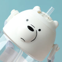Gourde ours en plastique Polaire WE BARE BEARS