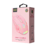 Souris gaming rose