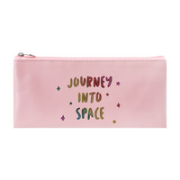 Trousse à crayons rose "journey into space" Illusion