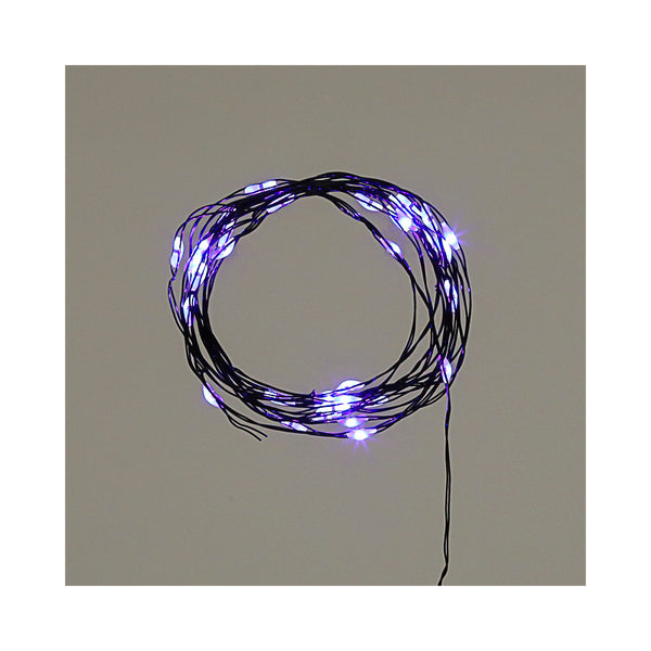 Guirlande lumineuse violette