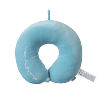Coussin de cou bleu